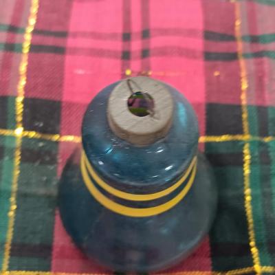 Vintage glass bell ornaments - Shiny Brite