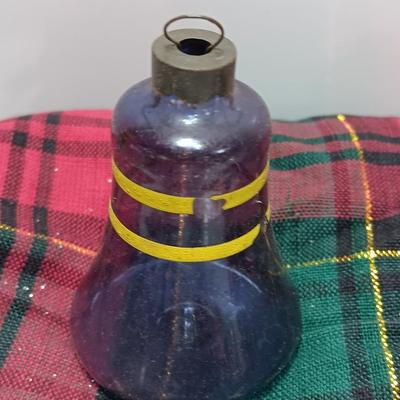 Vintage glass bell ornaments - Shiny Brite