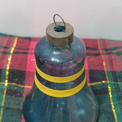 Vintage glass bell ornaments - Shiny Brite