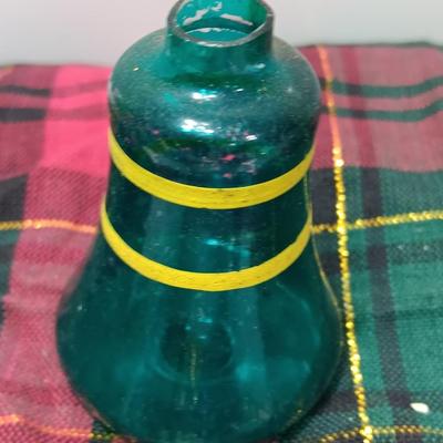 Vintage glass bell ornaments - Shiny Brite