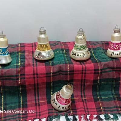 Vintage Western Germany Bell ornaments