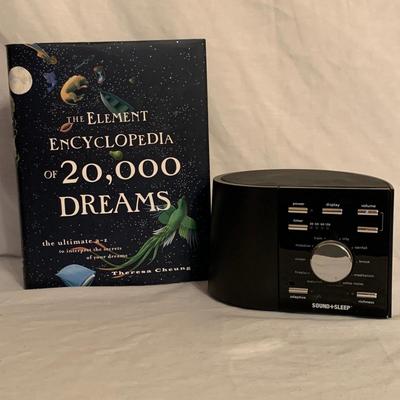Sound + Sleep Sound Machine with The Element Encyclopedia of 20,000 Dreams (MB-BBL)