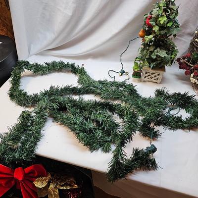 Christmas Wreaths,  Topiaries, Light Sets & More  (S1-JS)