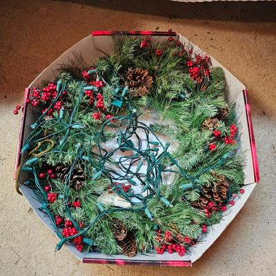 Christmas Wreaths,  Topiaries, Light Sets & More  (S1-JS)