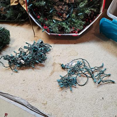 Christmas Wreaths,  Topiaries, Light Sets & More  (S1-JS)
