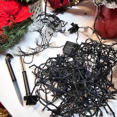 Christmas Wreaths,  Topiaries, Light Sets & More  (S1-JS)