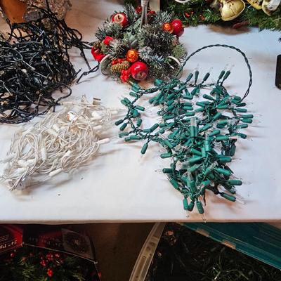 Christmas Wreaths,  Topiaries, Light Sets & More  (S1-JS)