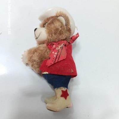Three plush clip-on Christmas Decorations