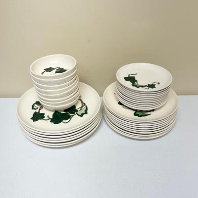POPPYTRAIL ~ California Ivy ~ 6-Piece Place Setting For 8 ~ *Read Details