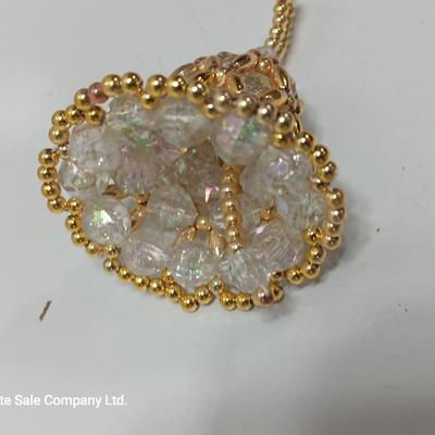 Vintage handmade beaded bell ornaments