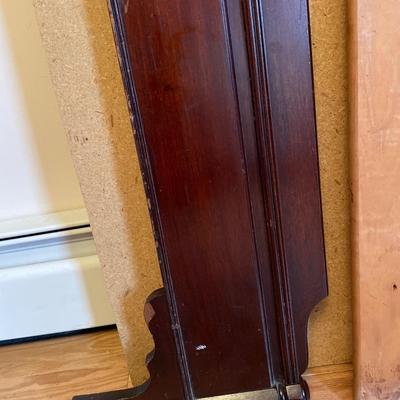 Vintage Full Size Mahogany Bed (GB-SS)