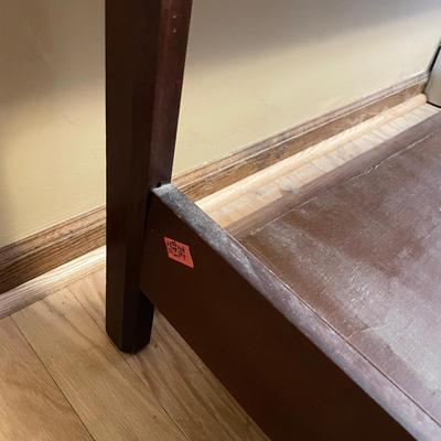 Vintage Full Size Mahogany Bed (GB-SS)