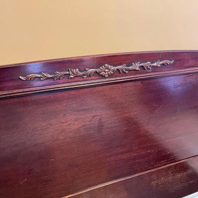 Vintage Full Size Mahogany Bed (GB-SS)