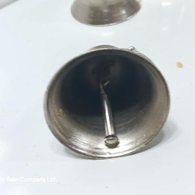 Four working metal bells