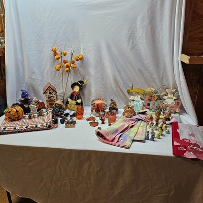 Easter, Halloween, Thanksgiving  Decor Items  (S1-JS)