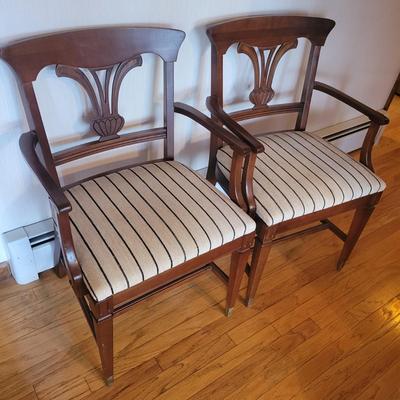 Pair of Regency Style Armchairs (DR-DW)