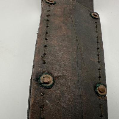 Combat Knife w/ Sheath & Belt