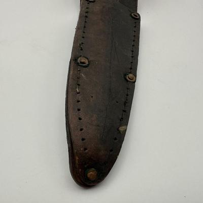 Combat Knife w/ Sheath & Belt