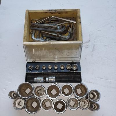 Variety of Sockets and Hex keys