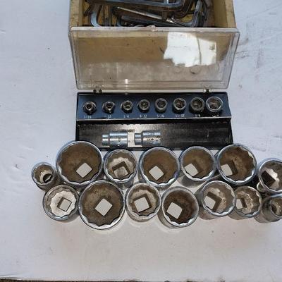 Variety of Sockets and Hex keys