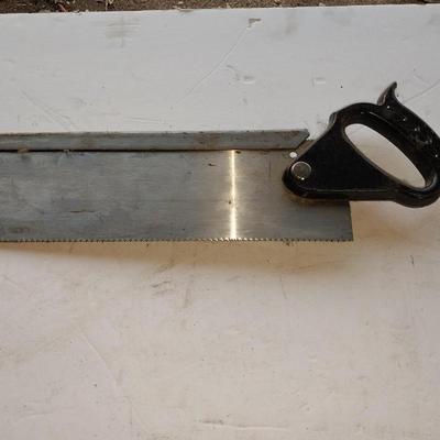 Carpenter tools - sledgehammer - saw - pipe cutter- and vintage drill