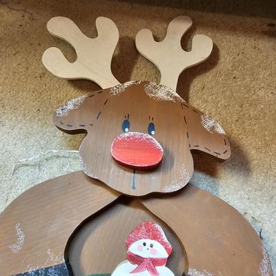 Miscellaneous Wood Christmas Cutouts, Yard Stakes, Table Sitters & More  (S1-JS)