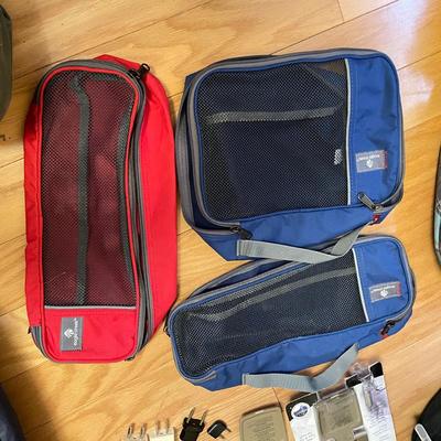 World Travel w/ Adapters, Lands End & Jansport (GB-SS)