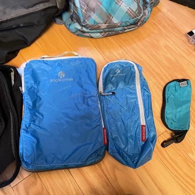 World Travel w/ Adapters, Lands End & Jansport (GB-SS)
