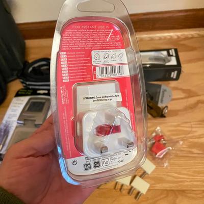 World Travel w/ Adapters, Lands End & Jansport (GB-SS)