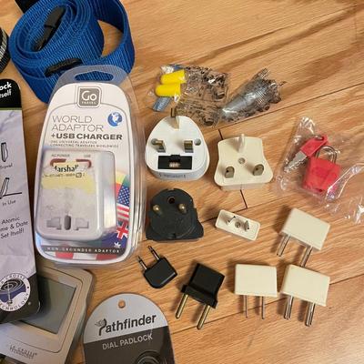 World Travel w/ Adapters, Lands End & Jansport (GB-SS)