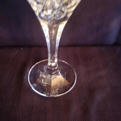 Twelve Crystal Water and Wine Glasses (DR-DW)