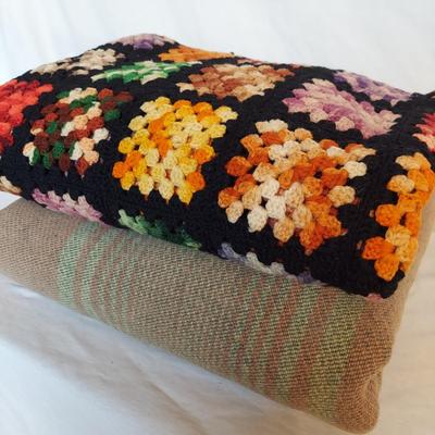Vintage Wool Throw Blankets and More (MB-BBL)