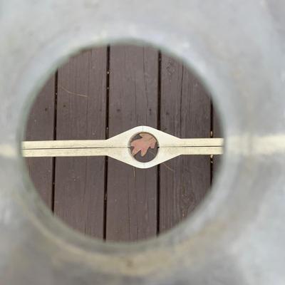 Glass Top Metal Patio Table (BP-HS)