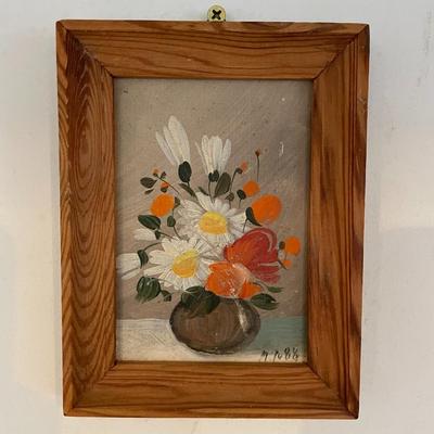 Painting - Flowers in a Vase