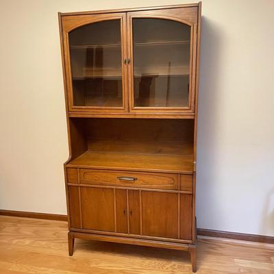 Solid Wood MCM Hutch (GB-SS)