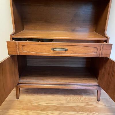 Solid Wood MCM Hutch (GB-SS)