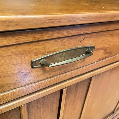 Solid Wood MCM Hutch (GB-SS)