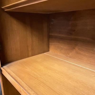 Solid Wood MCM Hutch (GB-SS)