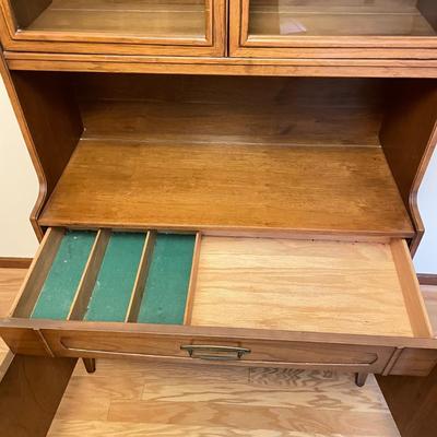 Solid Wood MCM Hutch (GB-SS)