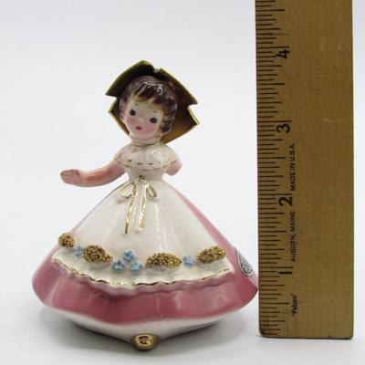 Vintage Josef Originals Little Holland Girl Figurine with Original Sticker