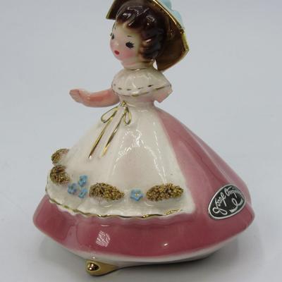 Vintage Josef Originals Little Holland Girl Figurine with Original Sticker