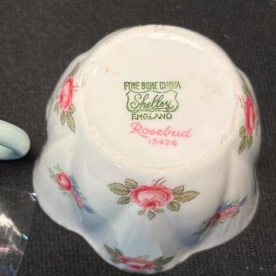 Shelley Demitasse Cream & Sugar