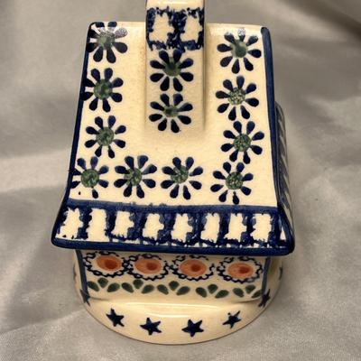 Polish Pottery Fairy Lamp