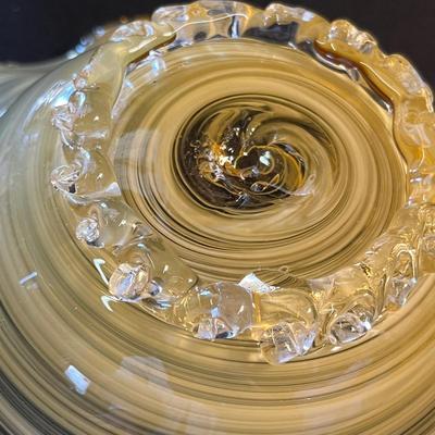 Murano Swirl handled bowl