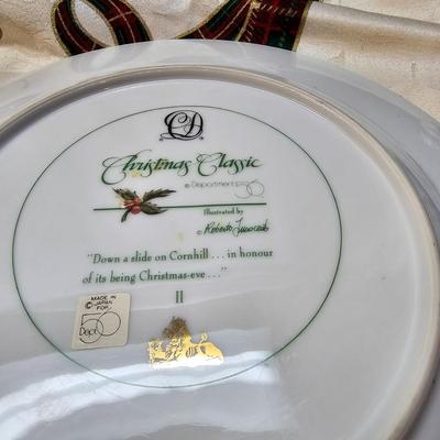 Christmas Serving Plates, Tablecloths  & More  (S1-JS)