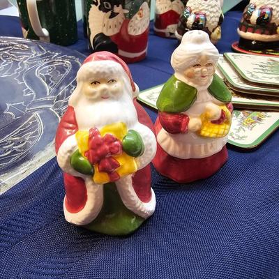 Christmas Serving Plates, Tablecloths  & More  (S1-JS)