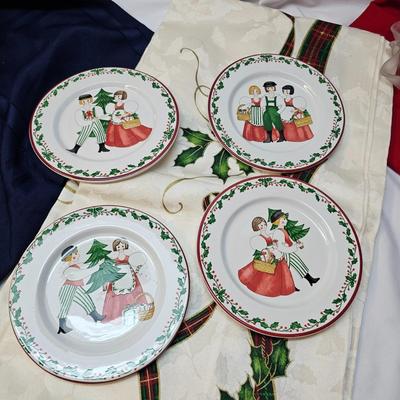 Christmas Serving Plates, Tablecloths  & More  (S1-JS)