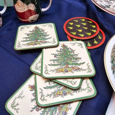 Christmas Serving Plates, Tablecloths  & More  (S1-JS)