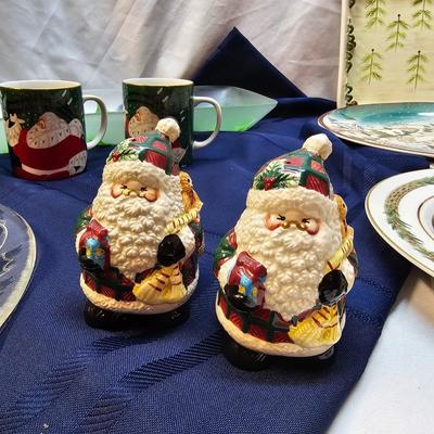 Christmas Serving Plates, Tablecloths  & More  (S1-JS)