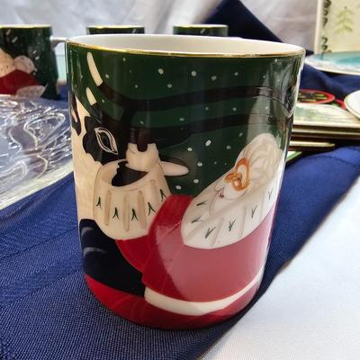 Christmas Serving Plates, Tablecloths  & More  (S1-JS)